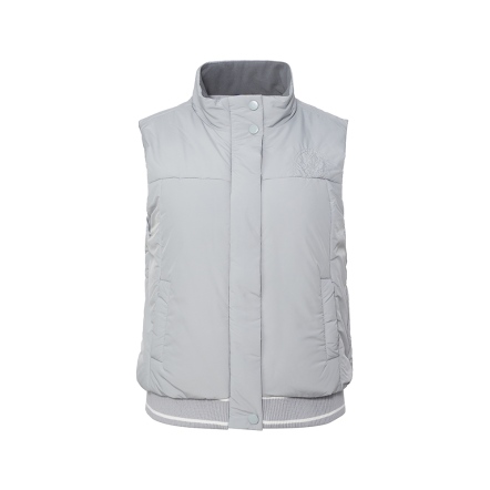 女款 簡約休閒刺繡鋪棉背心 CB25A4W60004