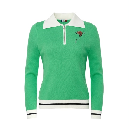 女款 星夢插畫長袖針織衫 CB25A4W54001