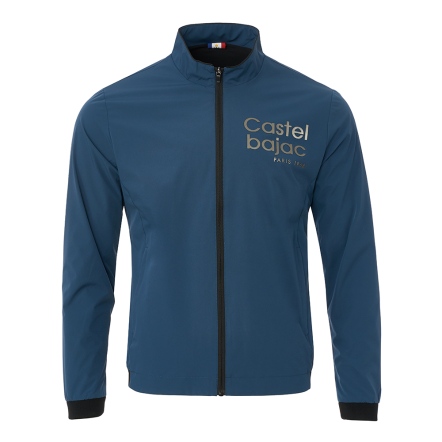 男款 金屬感燙標立領長袖外套 夾克 CB24A4M61004