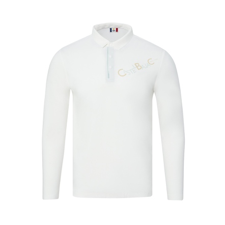 男款 低調簡約長袖上衣 POLO衫 CB25A5M14002