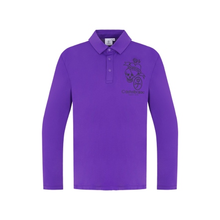 男款 ROCK'N'GOLF酷炫長袖上衣 POLO衫 CB24W1M14001