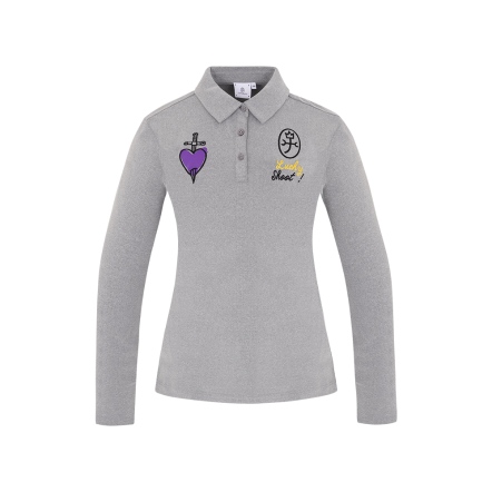 女款 LUCKY SHOOT酷炫質長袖上衣 POLO衫 CB24W1W14003