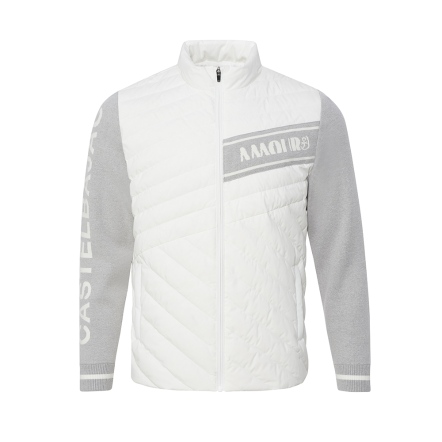 男款 針織拼接保暖羽絨外套 CB25A4M67001