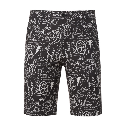 男款 Happy Culture滿版印花五分褲 CB24M4M31005